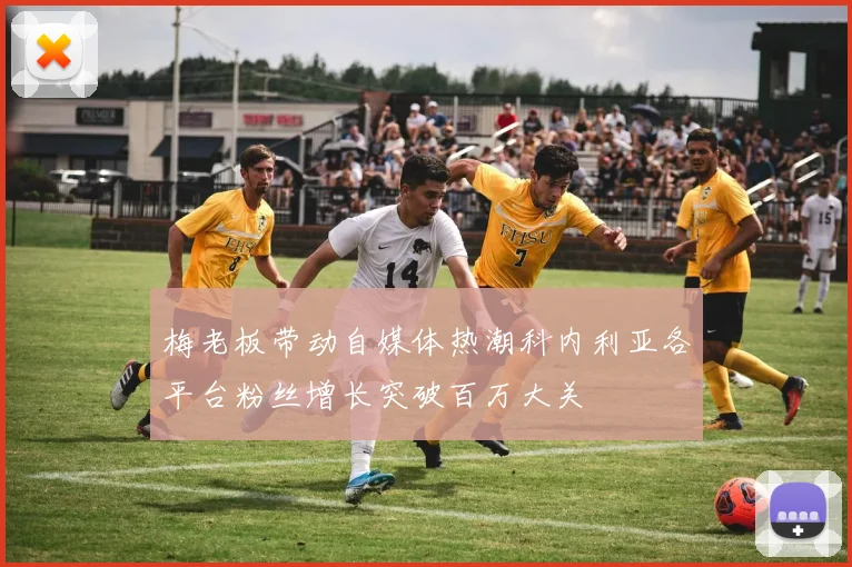 梅老板带动自媒体热潮科内利亚各平台粉丝增长突破百万大关